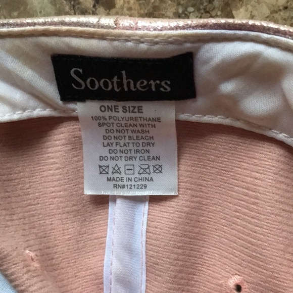 💎 Soothers Cap Pink Metallic Iridescence - Picture 4 of 4